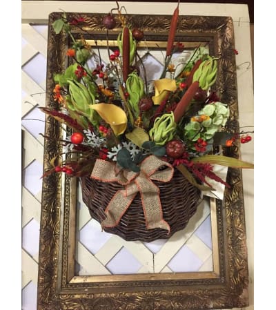 Fall Wall Basket
