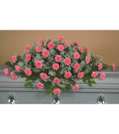 CARNATION CASKET SPRAY