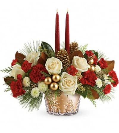 Winter Pines Centerpiece