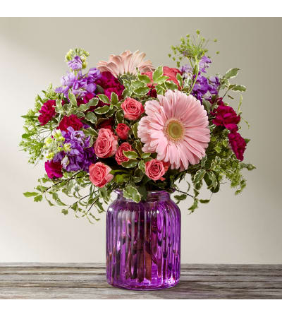 The FTD® Purple Prose™ Bouquet by Better Homes and Gardens®
