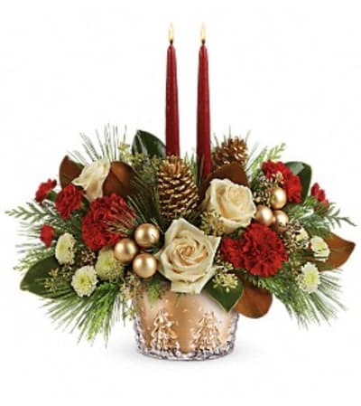 Winter Pines Centerpiece