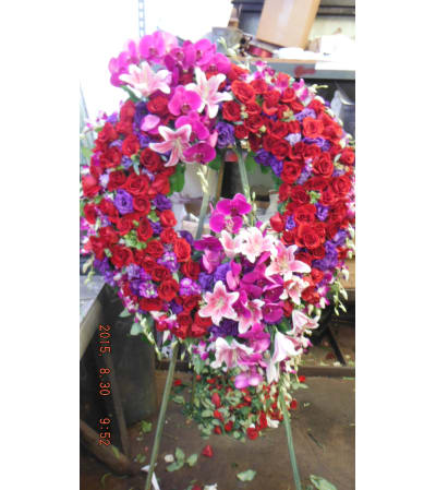 open wreath