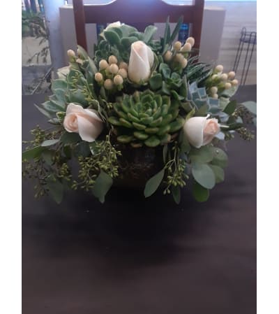 succulent arrangement
