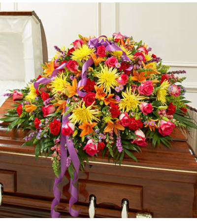 Mixed Casket Spray