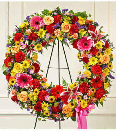 Mixed Open Wreath