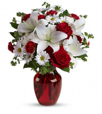 Be My Love Bouquet W/ Red Roses