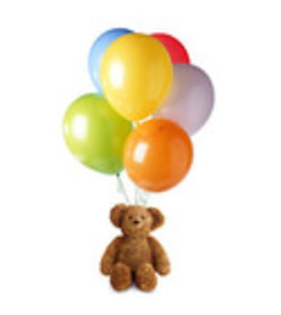 Bears and Balloons Bouquet