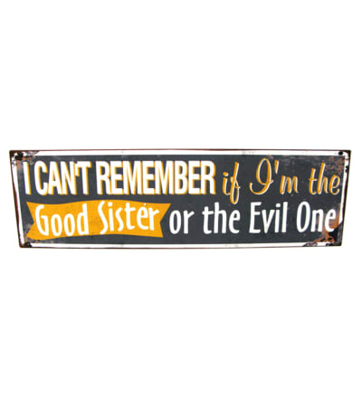 Good sister sign I