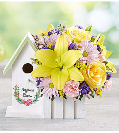 Blooming Birdhouse