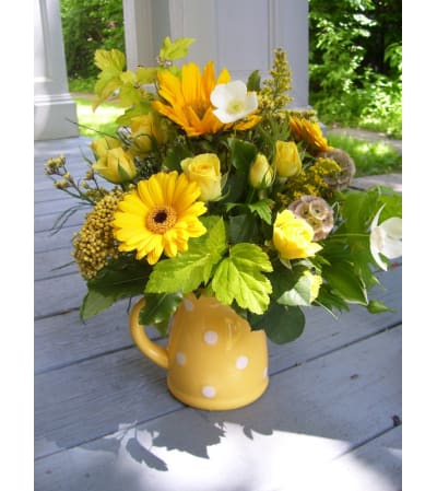 Polka Dot Pitcher