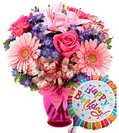 Pink delight bouquet