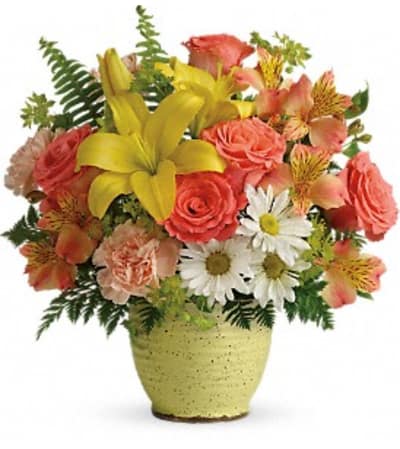 Teleflora's Clear Morning Bouquet