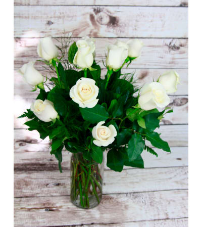Simply White Roses