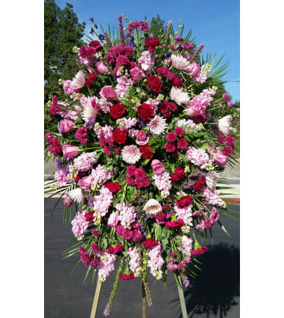 Beautiful Pink floral spray