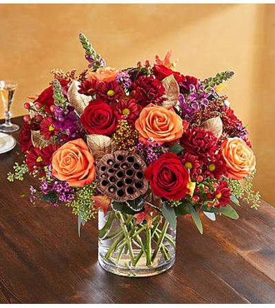 Vintage Autumn Blooms