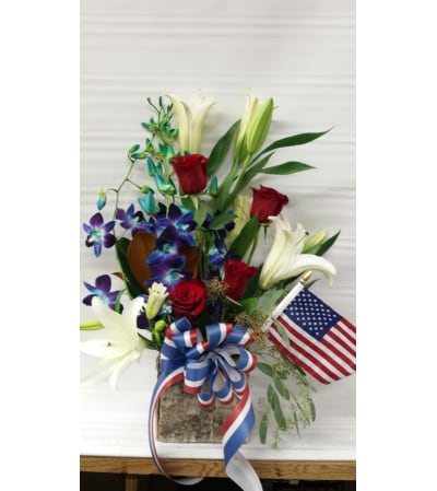 Celebrate Red White and Blue
