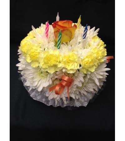Flowering Birthday Cake