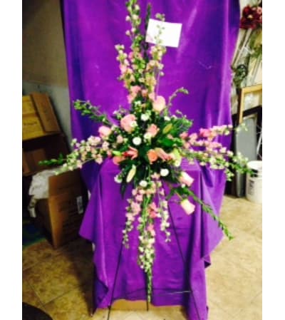 pink cross