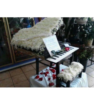 Custom Funeral Piano Sympathy Piece