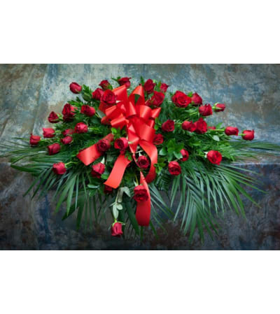 Rose Casket Cover