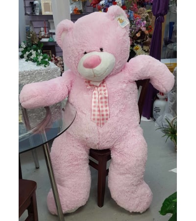 Lovable Jumbo Pink Teddy Bear
