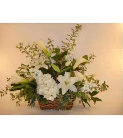 White Sympathy Basket