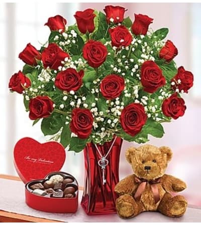 Abundant Love™ - Bear, Chocolate, & Key