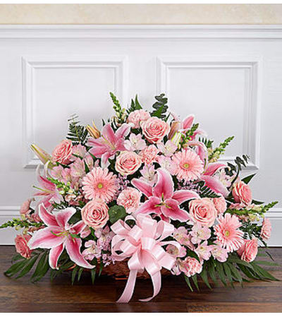 Thoughts and Prayers™ Pink Fireside Basket