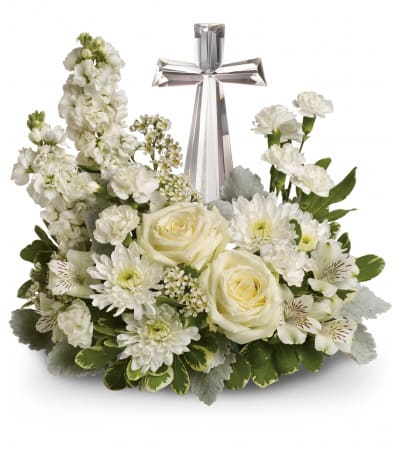 Divine Peace Crystal Cross
