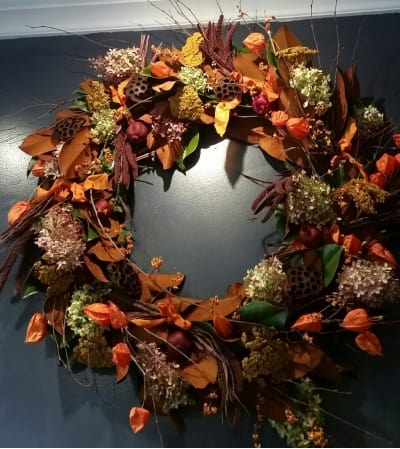 Autumn glory wreath