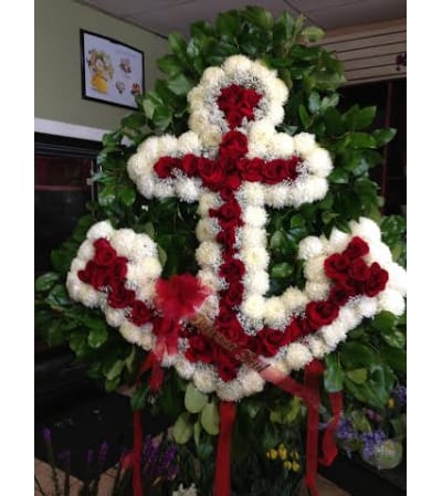 Funeral Custom Anchor Sympathy Piece