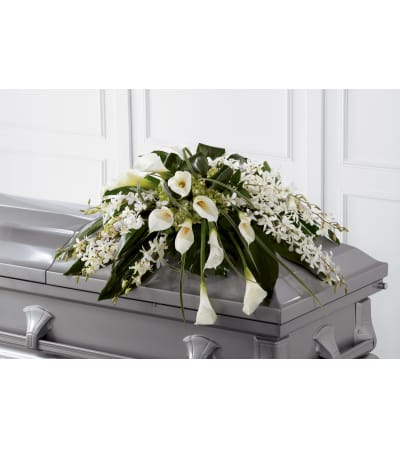 The FTD® Angel Wings™ Casket Spray