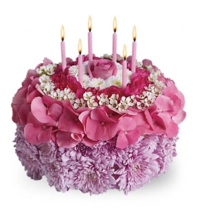 Birthday Cake Arrangement