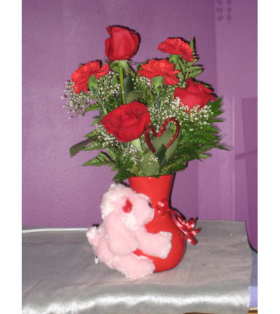 puppy Love bouquets