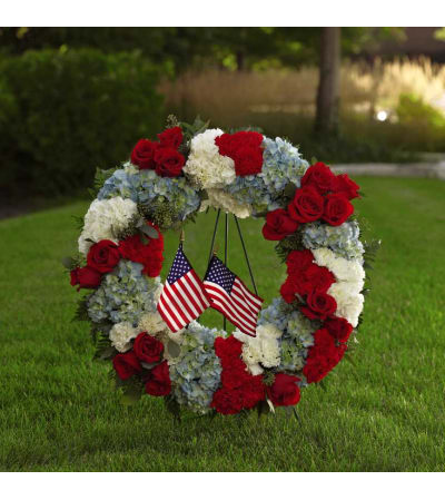 The FTD® To Honor One's Country™ Wreath
