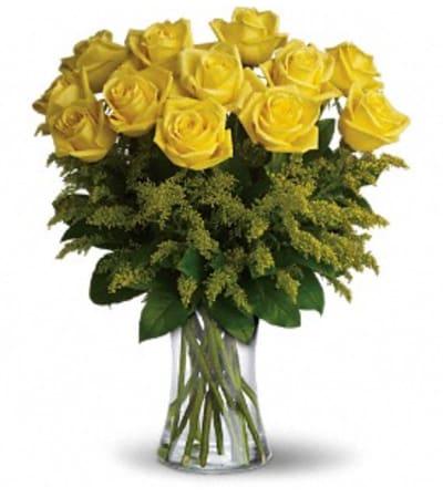PREMIUM LONG STEM YELLOW ROSES