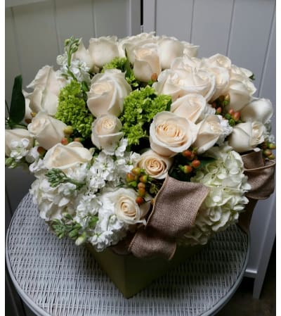 Perfect White Garden Bouquet