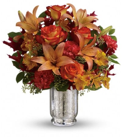 Teleflora's Fall Blush Bouquet