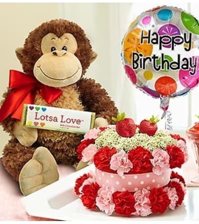 Lotsa Love® Birthday Bundle Shortcake