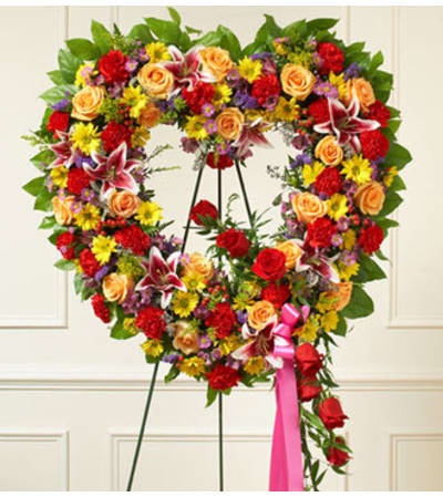 Bright Standing Open Heart