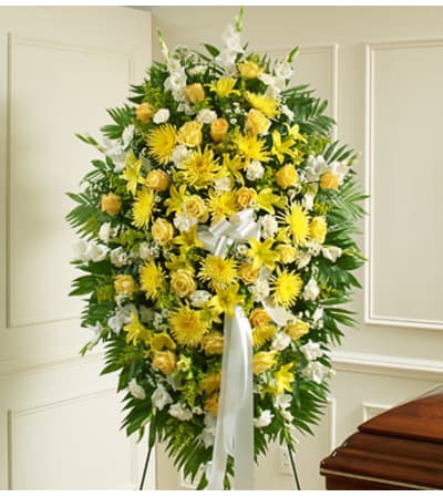 Yellow Standing Spray