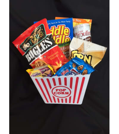 Movie Night Popcorn Bucket