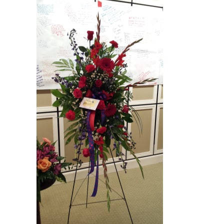 RED & BLUE EASEL