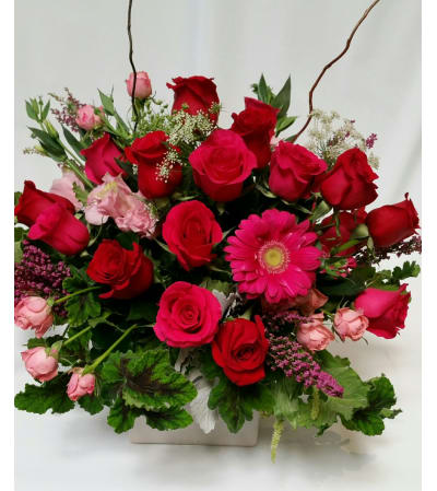 To my Valentine bouquet
