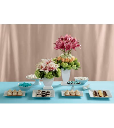 The FTD® Life's Sweetness™ Centerpiece