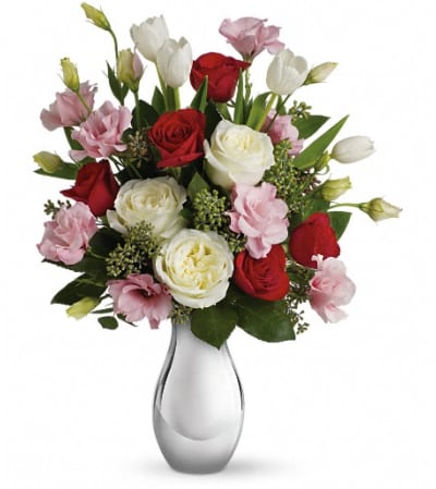 Teleflora's Love Forever Bouquet with Red Roses