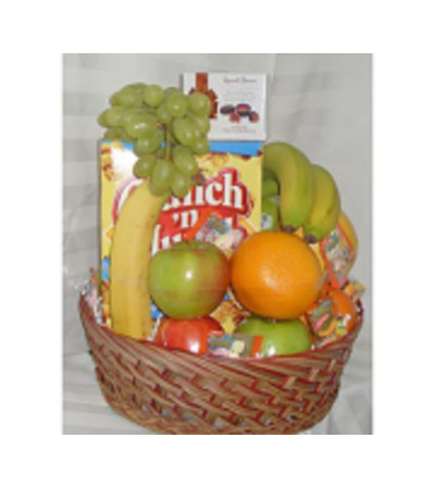 Fruits with mixed goodies Fruits with mixed goodies