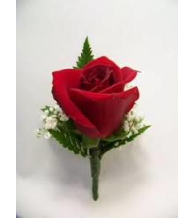 Single Red Rose Boutonniere pick up only Single Red Rose Boutonniere pick up only