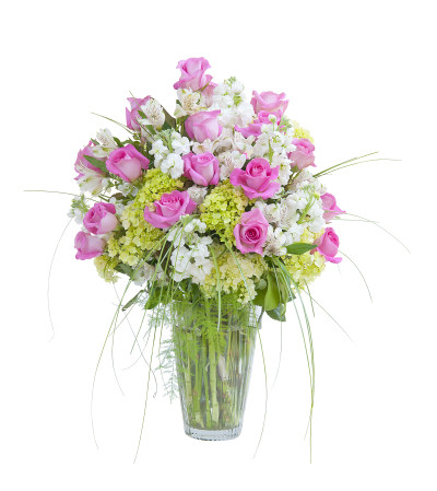 Peaceful Pink Elegance Vase Peaceful Pink Elegance Vase