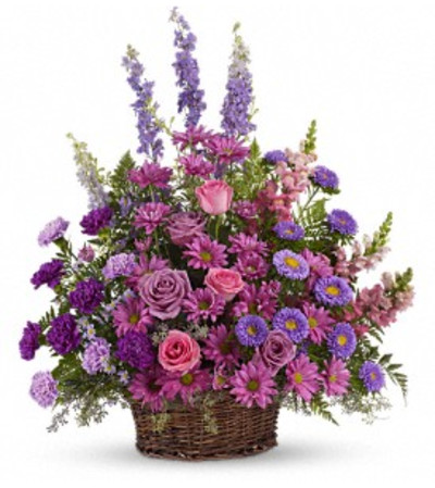 Gracious Lavender Basket Gracious Lavender Basket